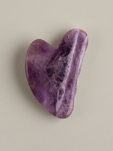 The Amethyst Gua Sha Facial Lifting Tool