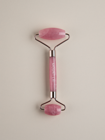 The De-Puffing Rose Quartz Facial Roller