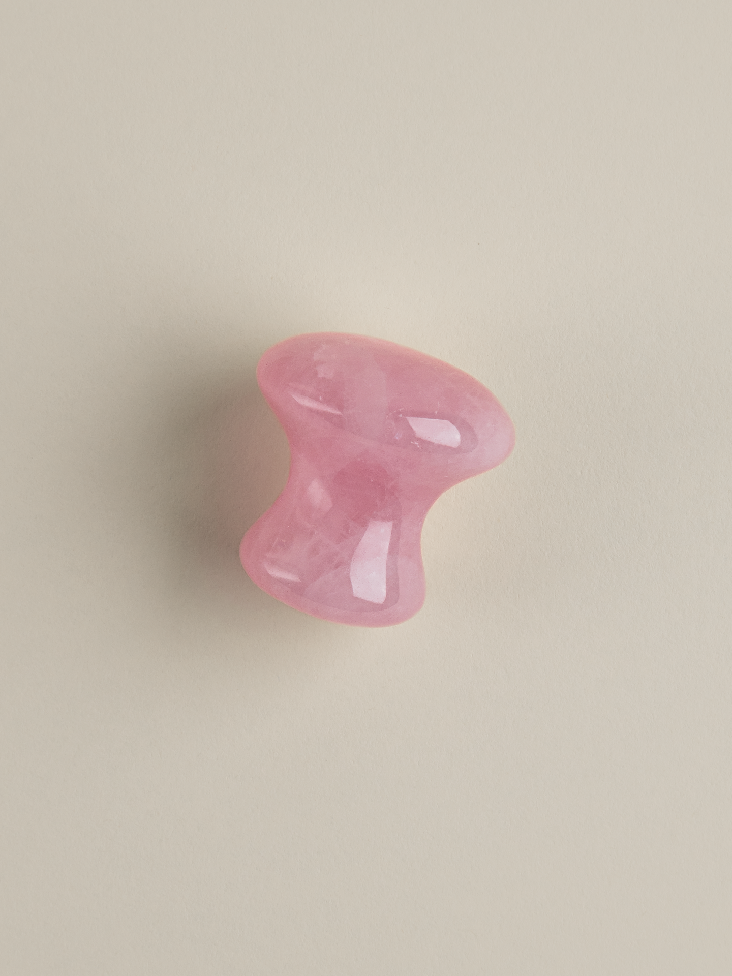 The De-Puffing Rose Quartz Eye Massage Tool