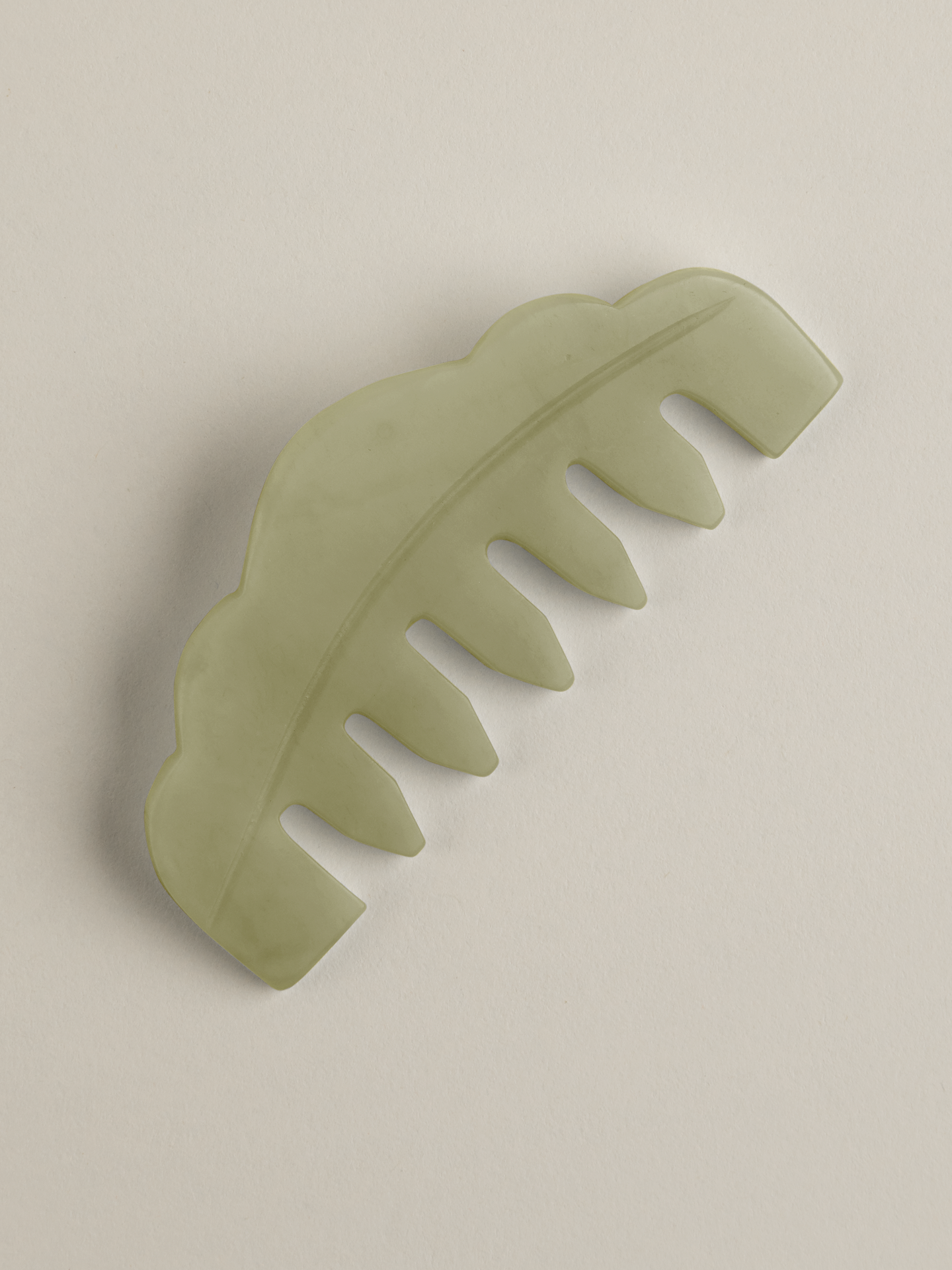 The Jade Massaging Gua Sha Comb