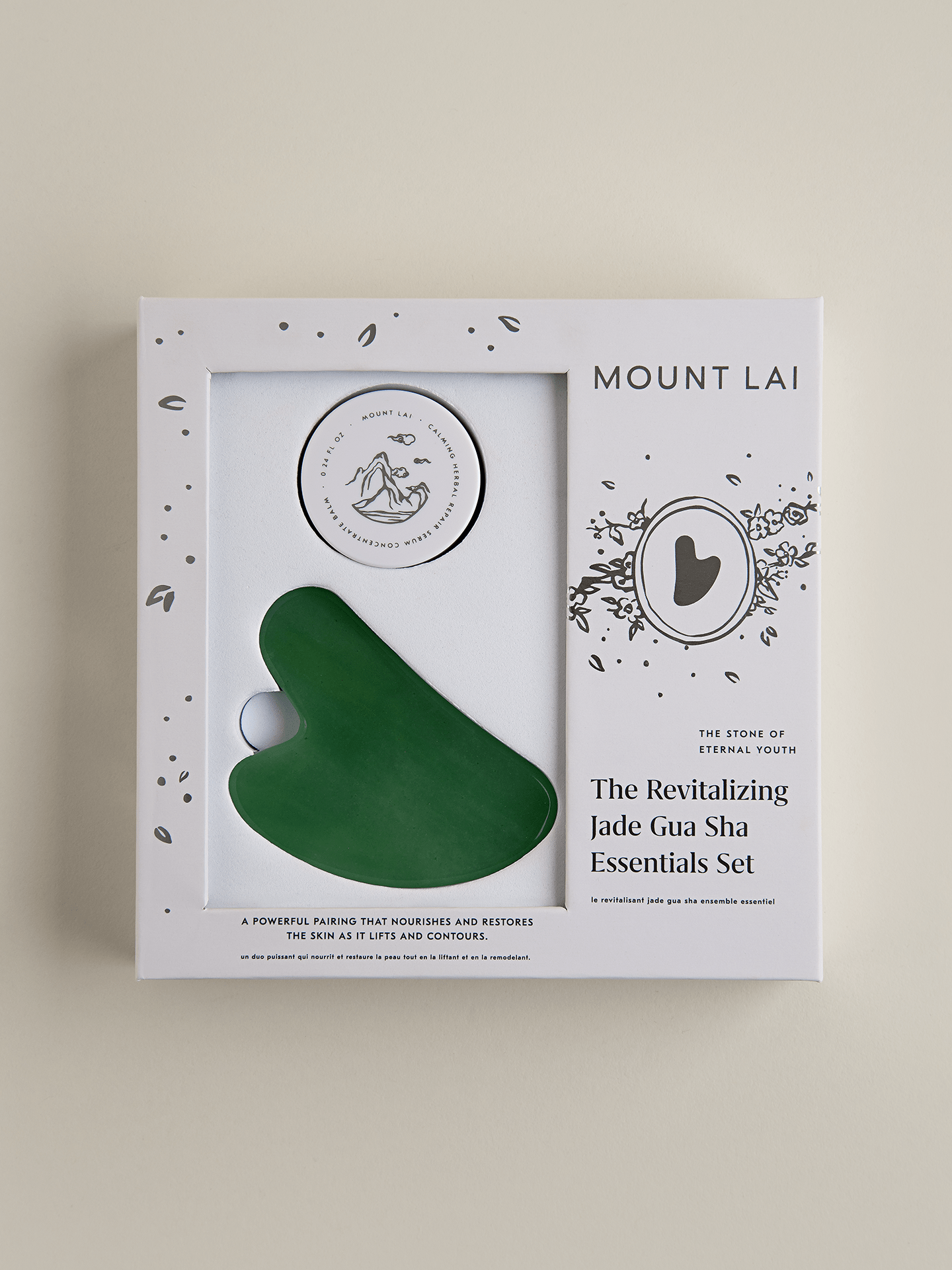 The Revitalizing Jade Gua Sha Essentials Set