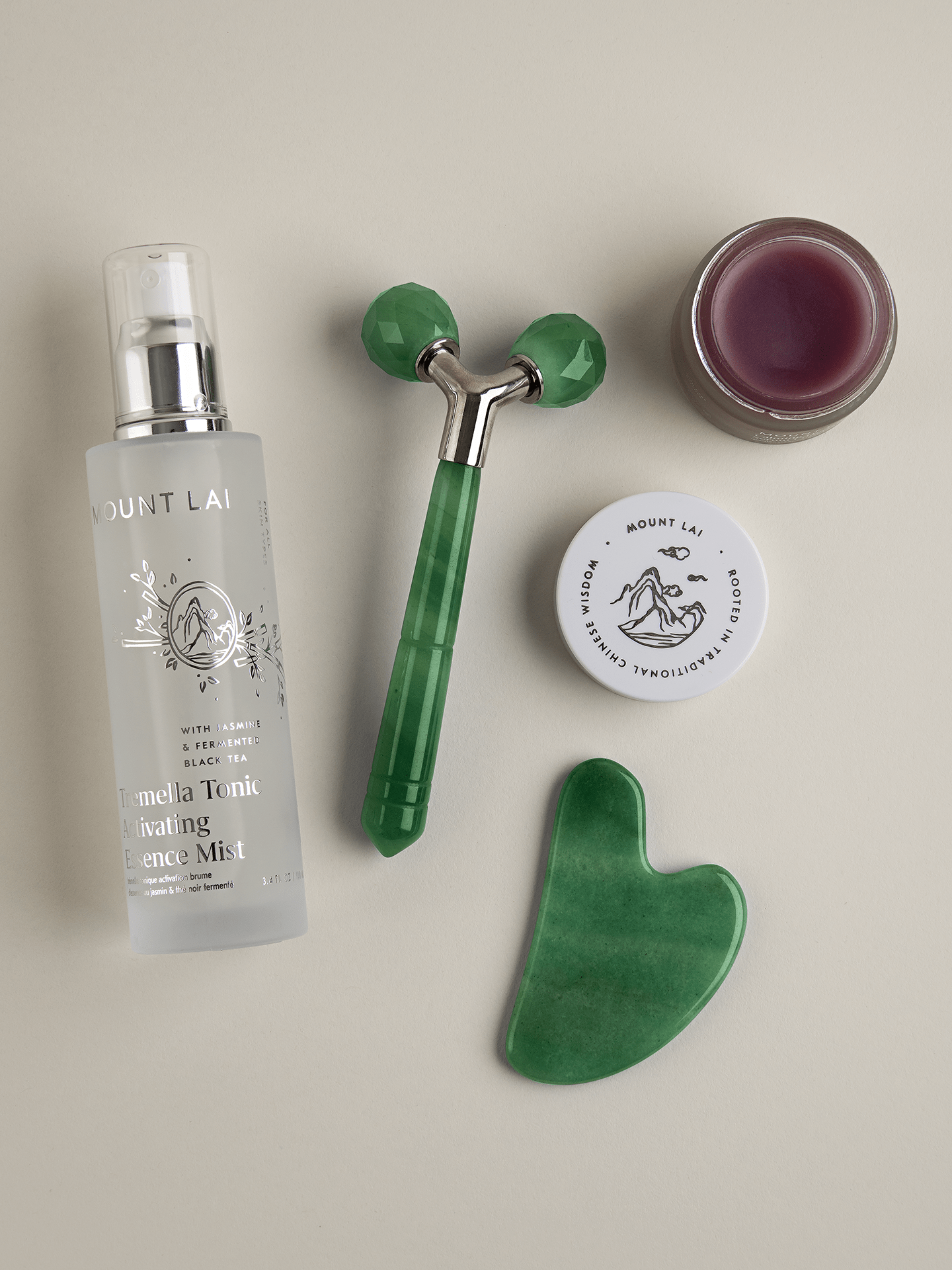 The Jade Treasures Set for Anti-Aging