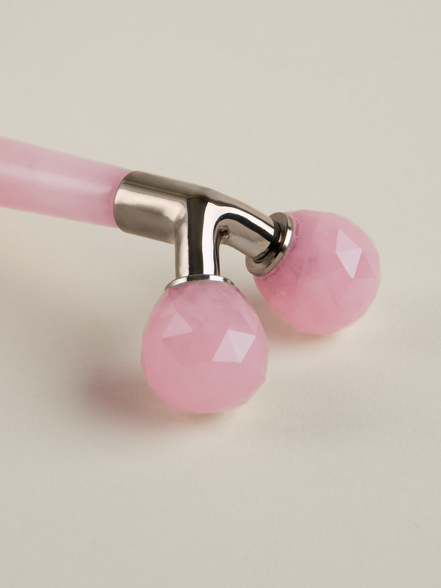 The Rose Quartz Tension Melting Massager for Face & Neck