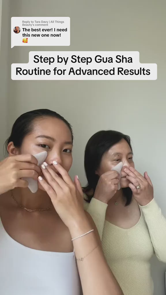 Load video: The Mount Lai Vitality Qi Gua Sha Ritual Bundle in White Jade