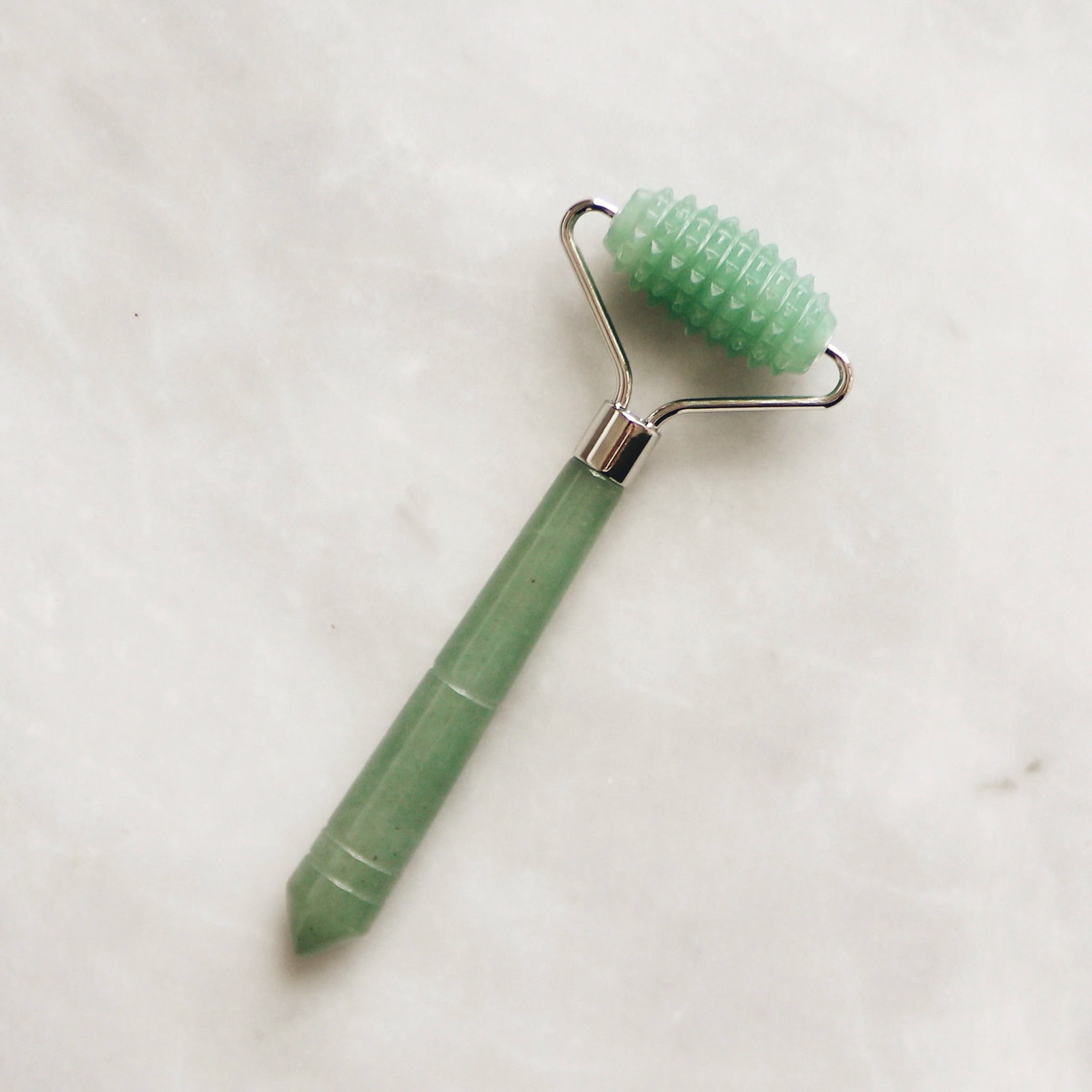 The Jade Textured Facial Roller