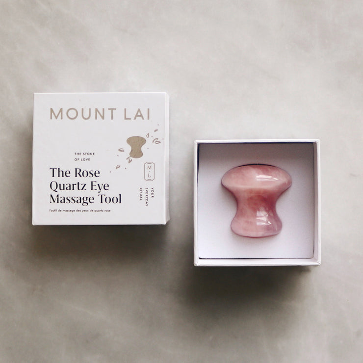 The De-Puffing Rose Eye Tool Quartz Lai Massage Mount –