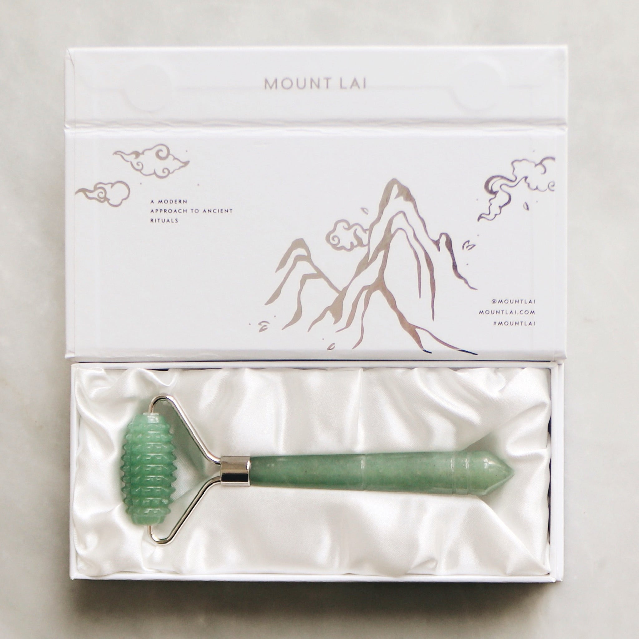 The Mount Lai Textured Jade Facial Roller